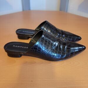 Rampage Croc Slip Ons Women's 8